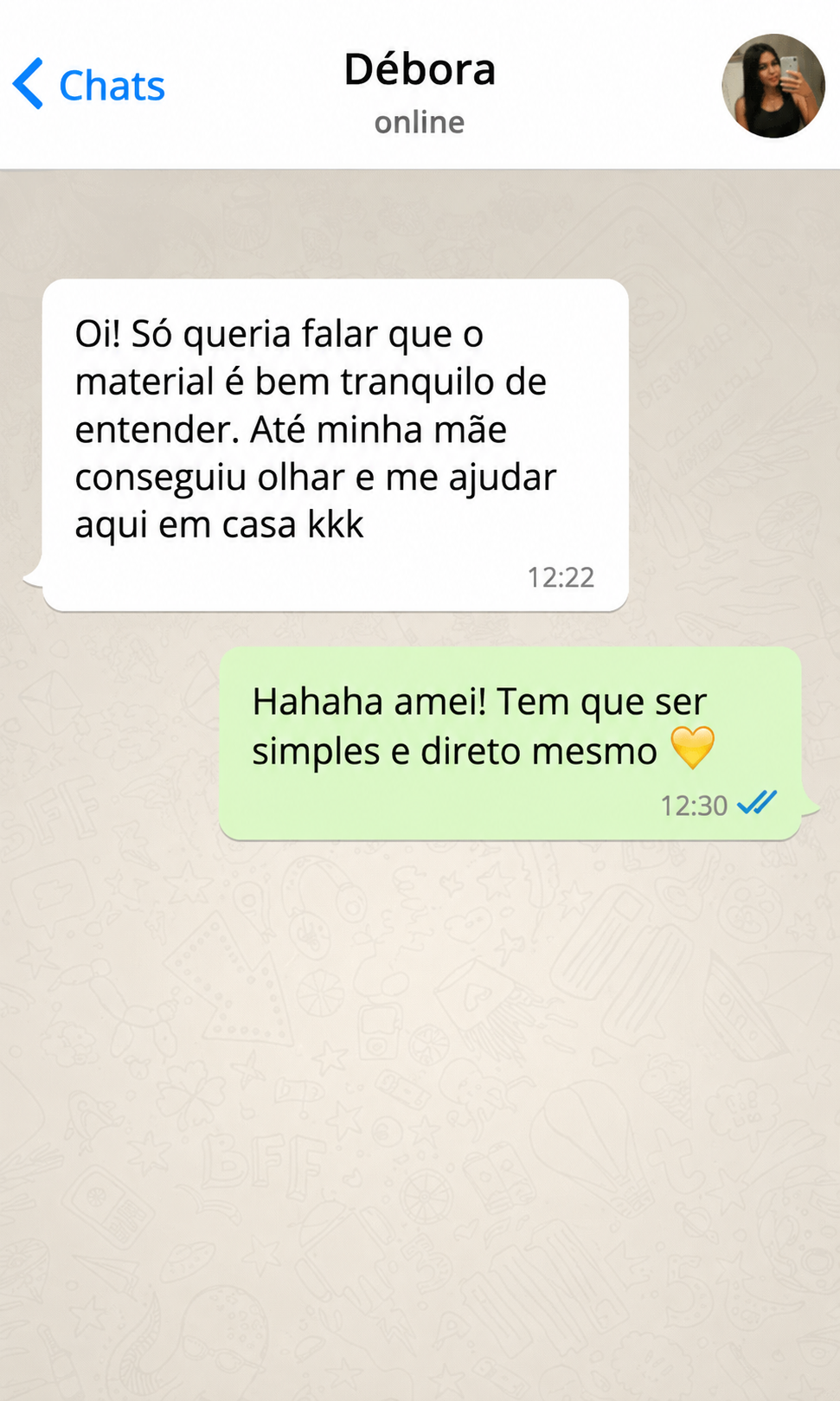 Depoimento 10 de cliente do Lanchinho Campeão